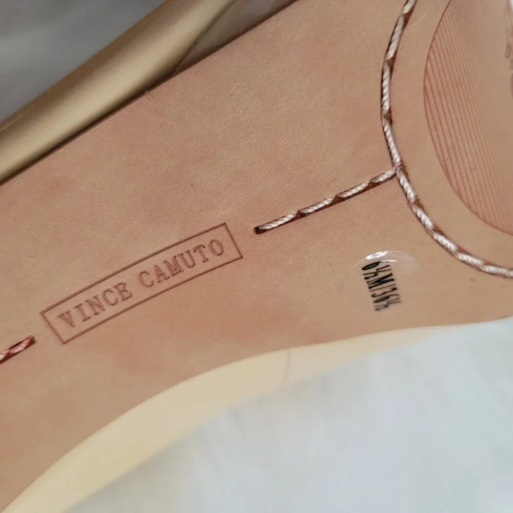 Vince Camuto Zella Cream/Beige Heels